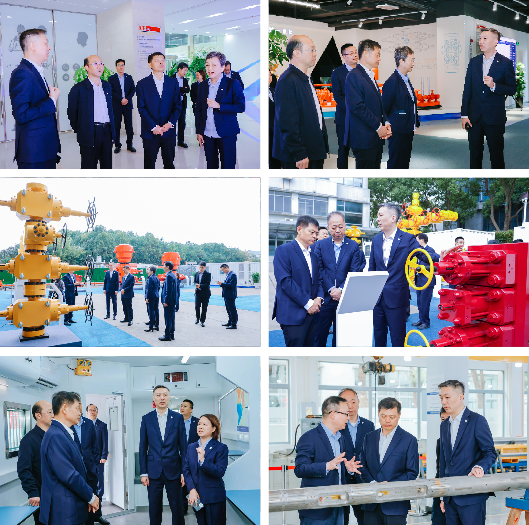 中国石化领导刘会友、张建阔一行莅临凯发参观考察(图3)