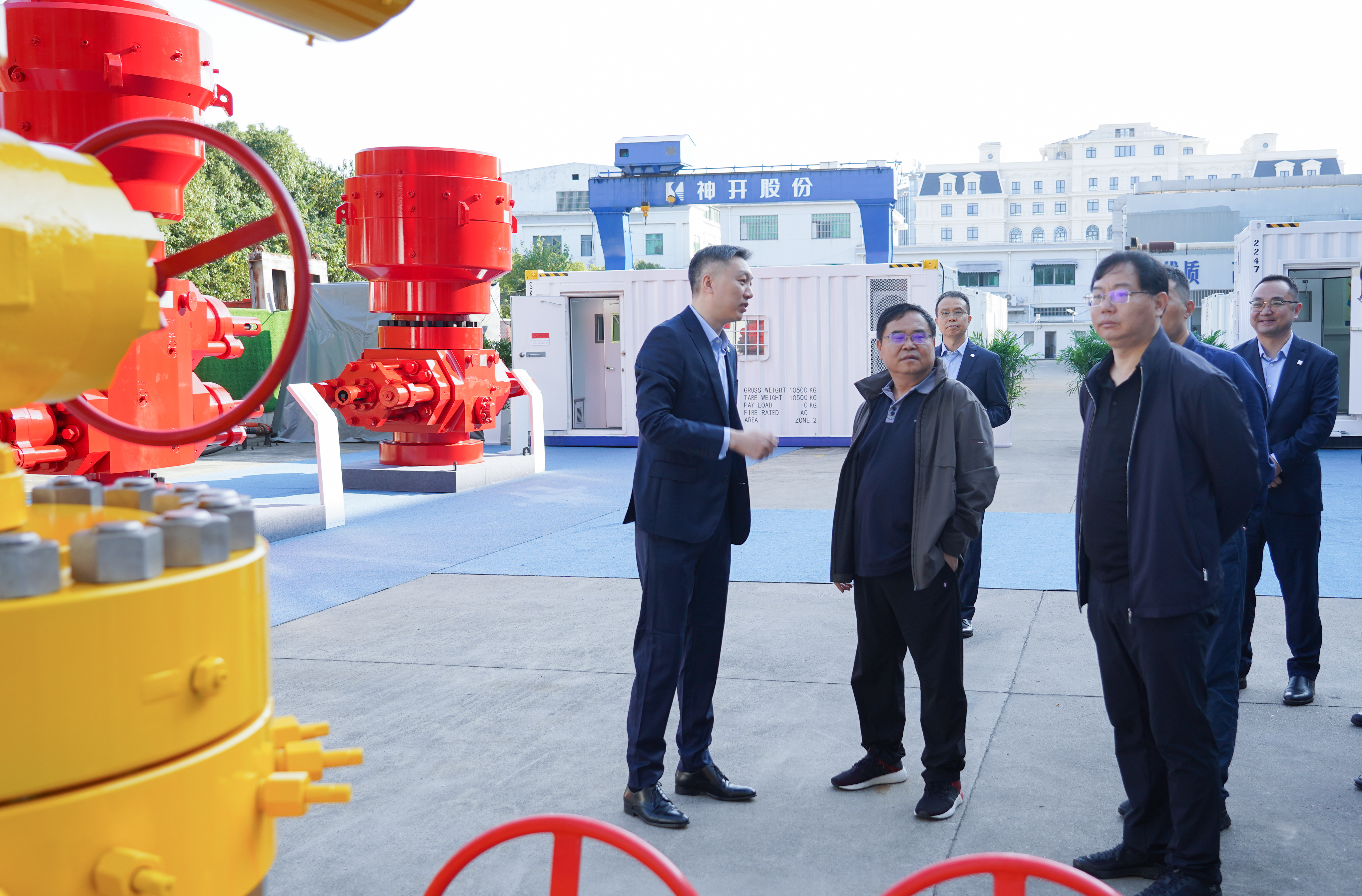 中石化胜利天然气工程公司张宗檩书记一行莅临凯发参观交流(图3)