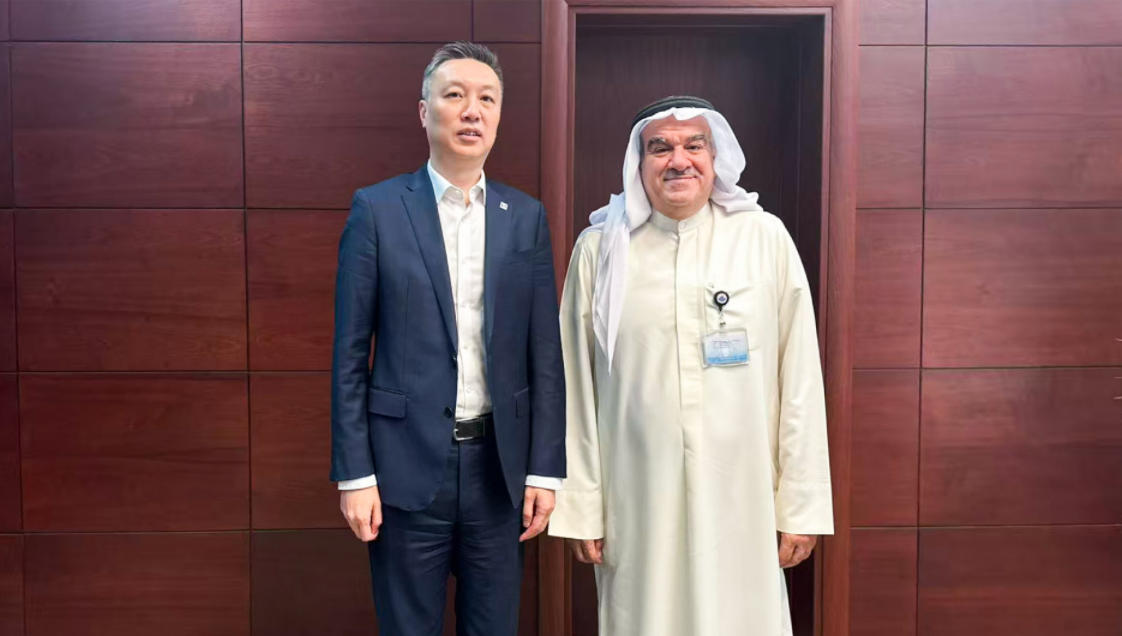 凯发com总裁一行赴科威特考察交流(图2)